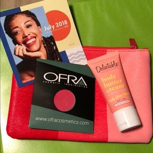Ipsy bag and samples